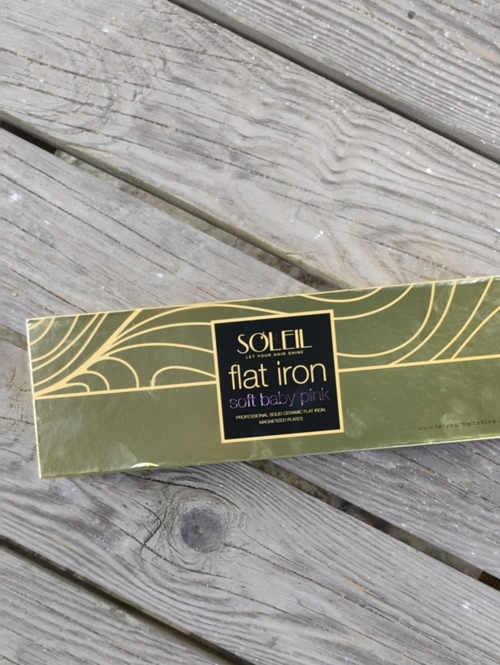 Soft Baby Pink Flat Iron - Women Hair Tools